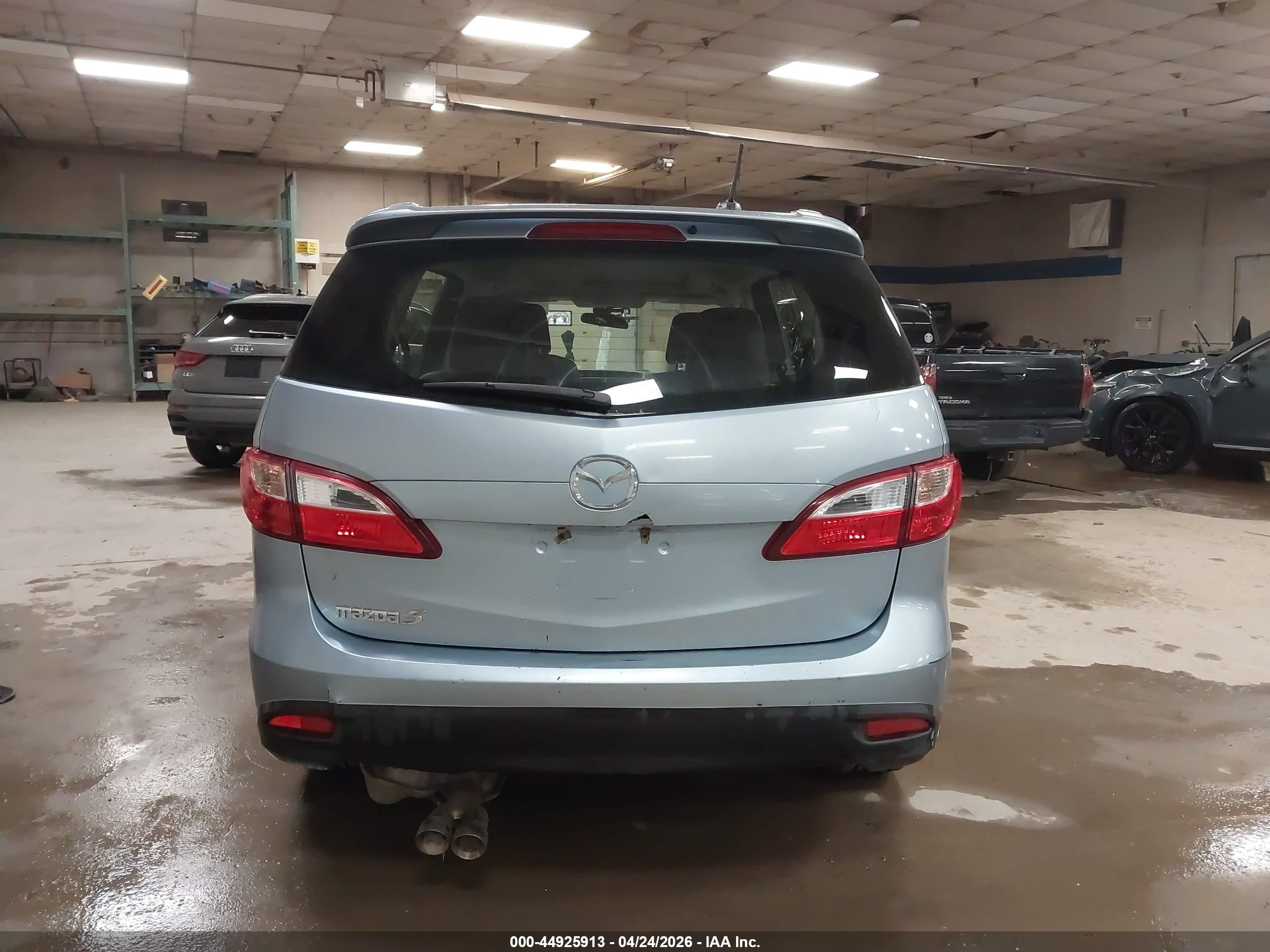 2012 Mazda Mazda5 Grand Touring Light Blue vin: JM1CW2DL1C0123029