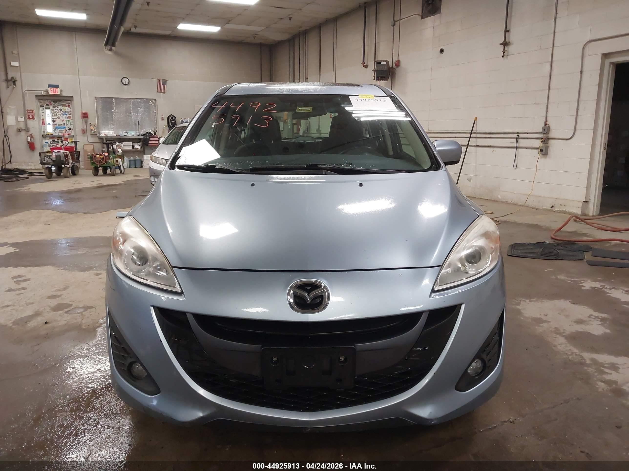 2012 Mazda Mazda5 Grand Touring Light Blue vin: JM1CW2DL1C0123029