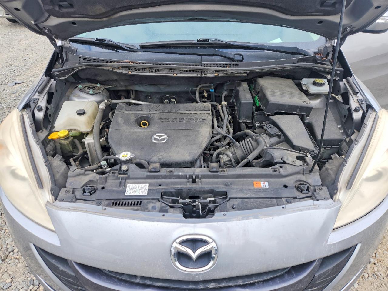 2013 Mazda 5 Silver vin: JM1CW2DL1D0148174