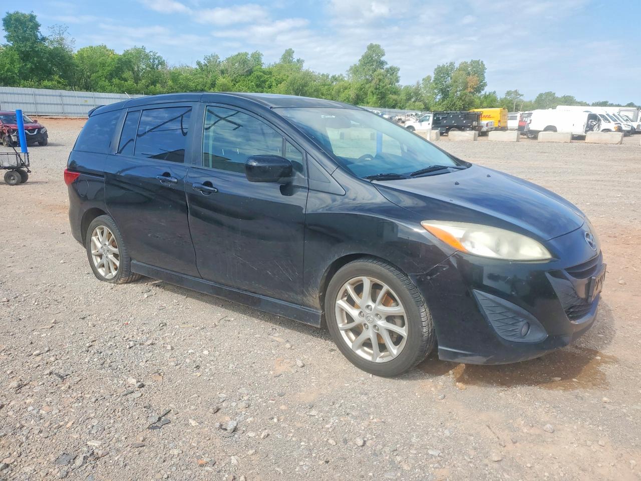 2012 Mazda 5 Black vin: JM1CW2DL2C0117286