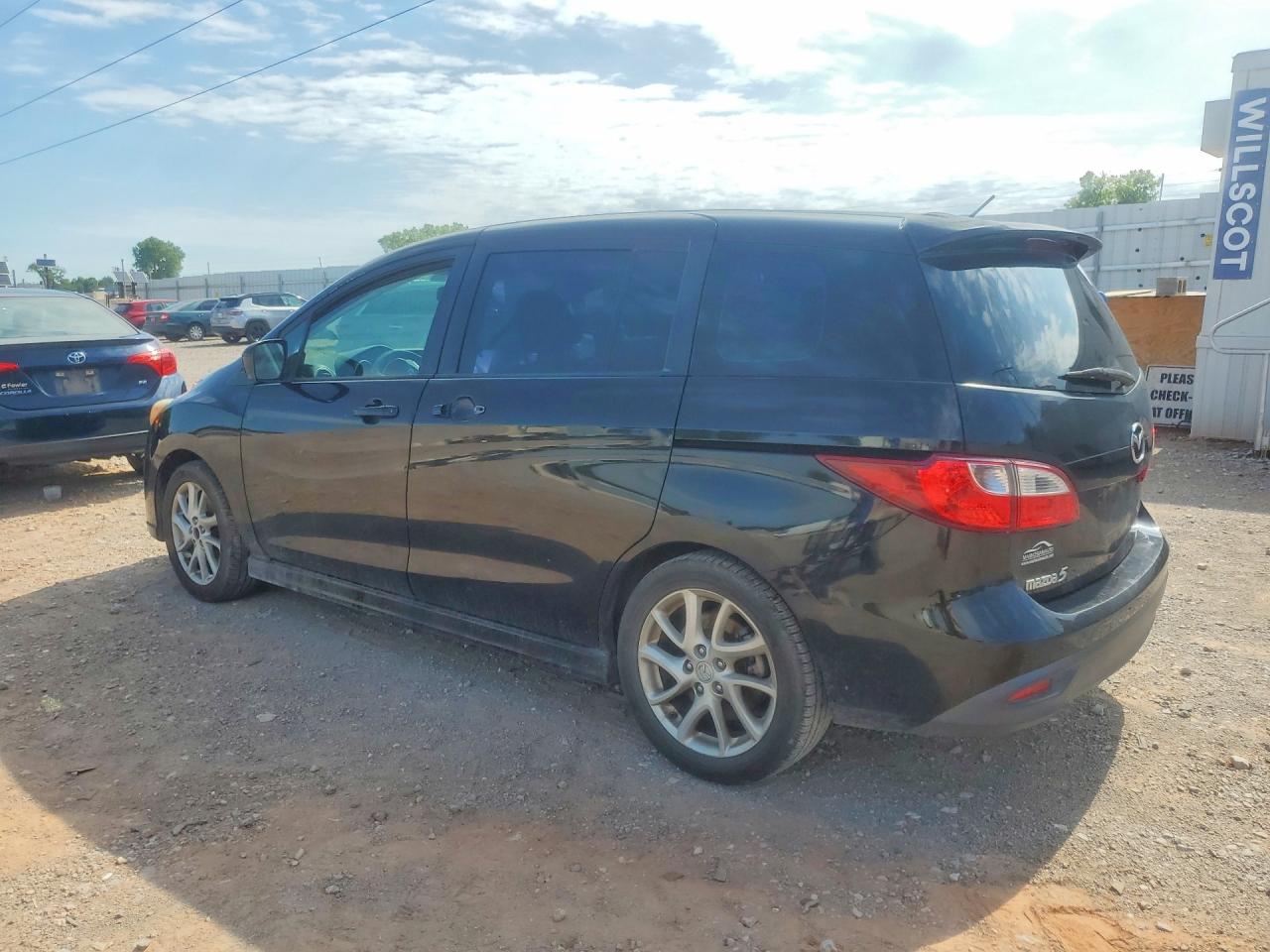 2012 Mazda 5 Black vin: JM1CW2DL2C0117286