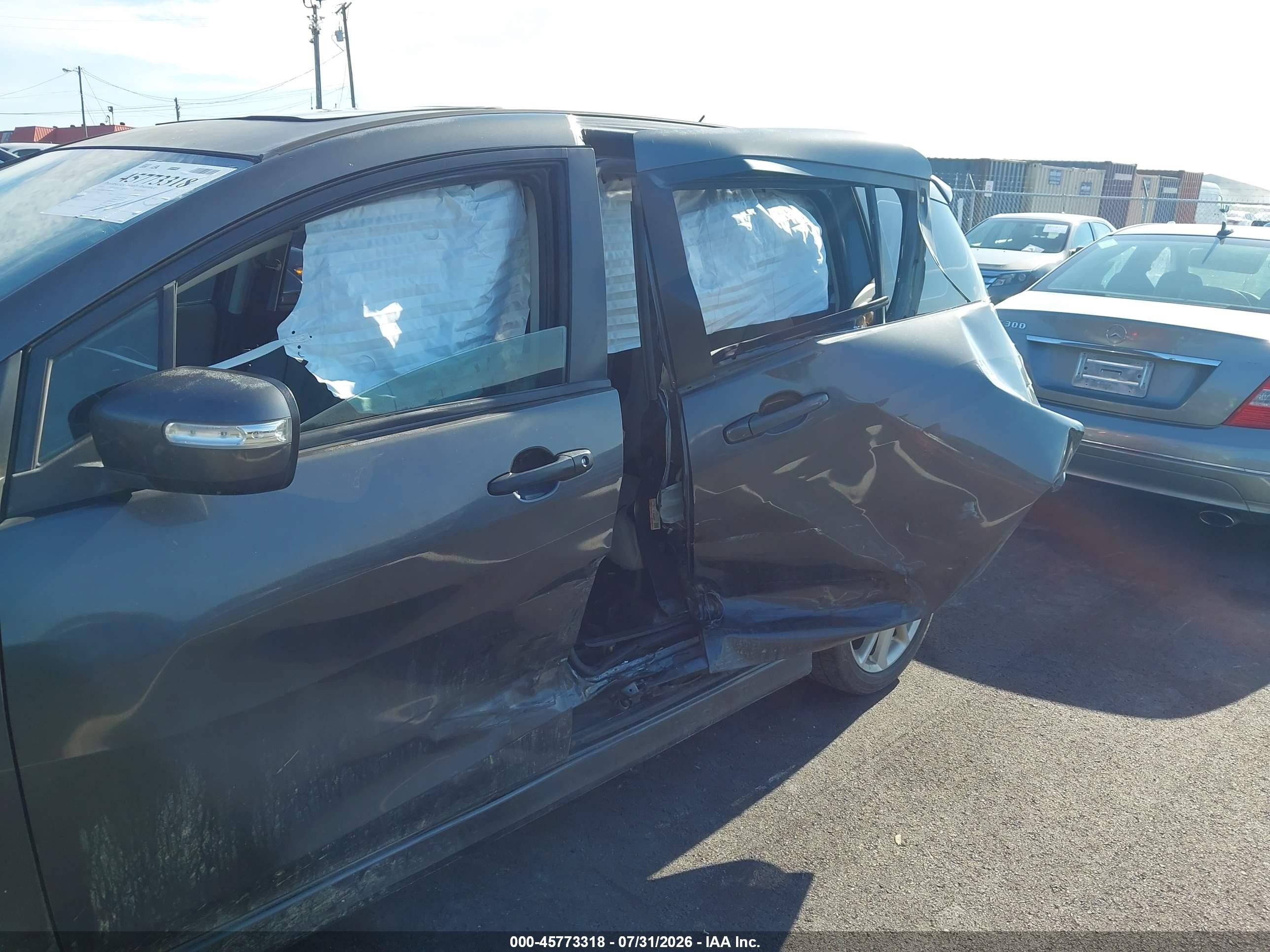 2014 Mazda Mazda5 Grand Touring Gray vin: JM1CW2DL3E0173014