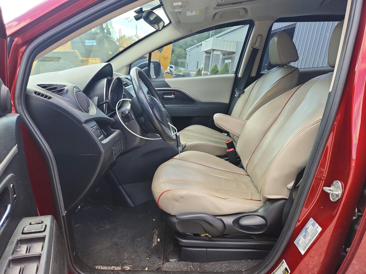 2012 Mazda 5 Красный vin: JM1CW2DL4C0132307