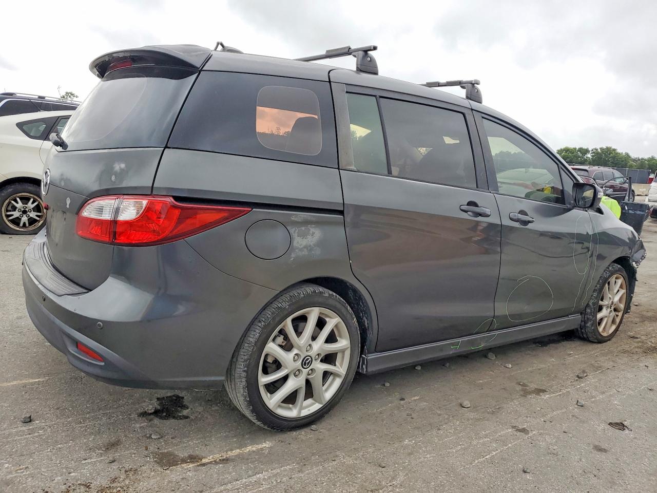 2013 Mazda 5 Серый vin: JM1CW2DL4D0161243