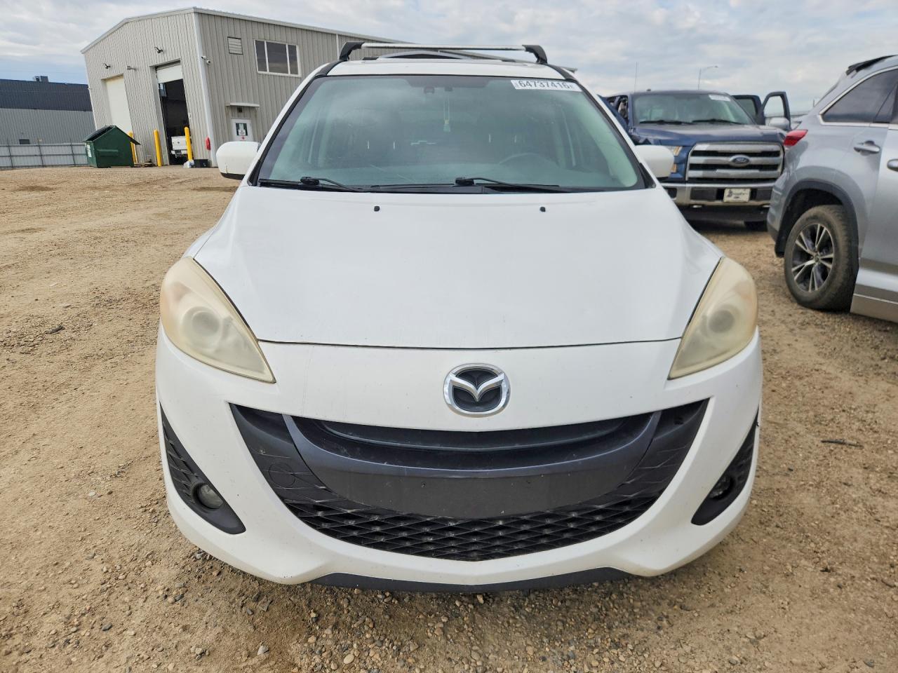 2012 Mazda 5 Белый vin: JM1CW2DL5C0124782