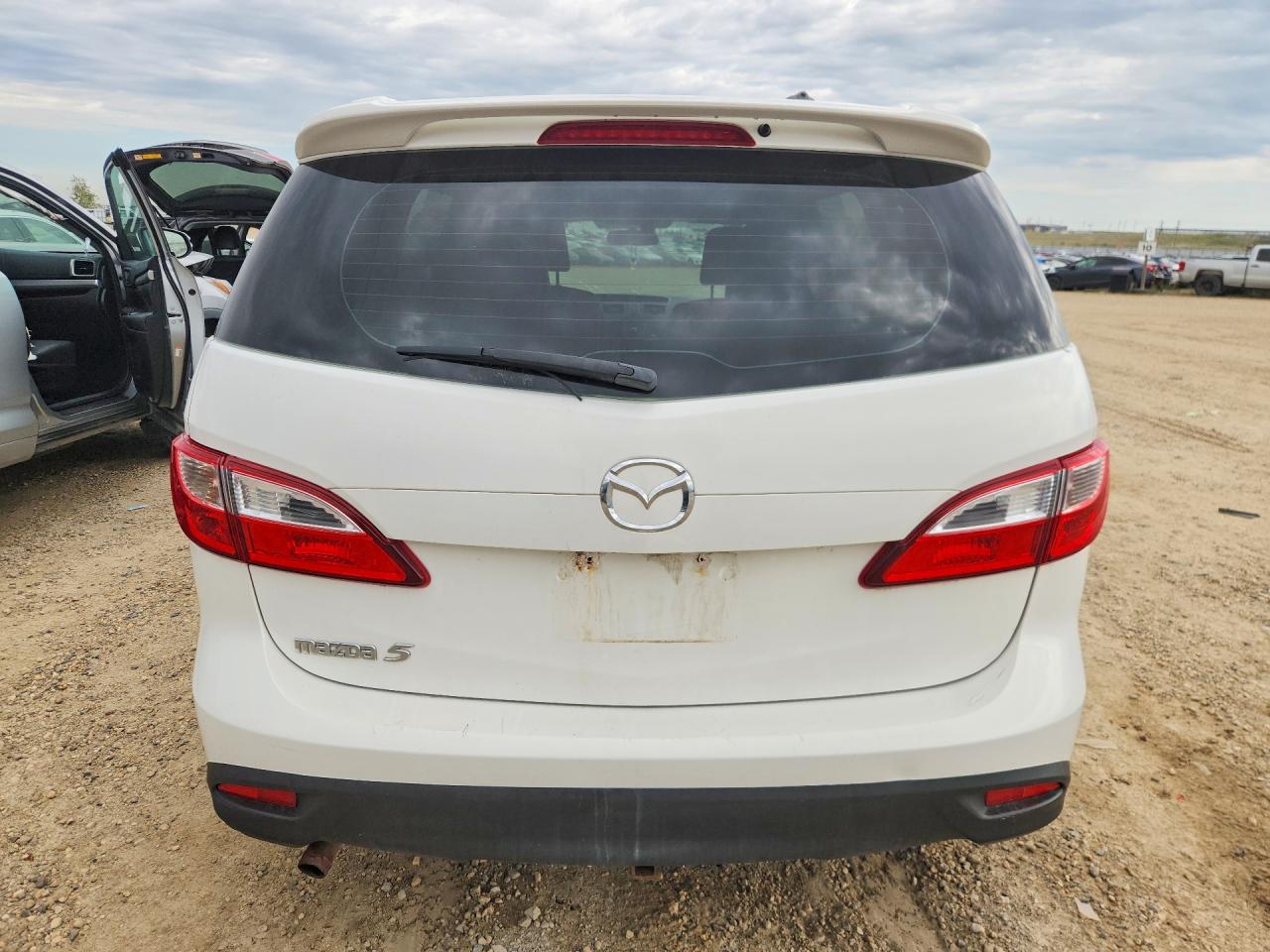 2012 Mazda 5 Белый vin: JM1CW2DL5C0124782