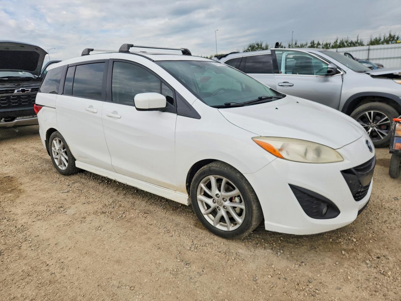 2012 Mazda 5 Белый vin: JM1CW2DL5C0124782