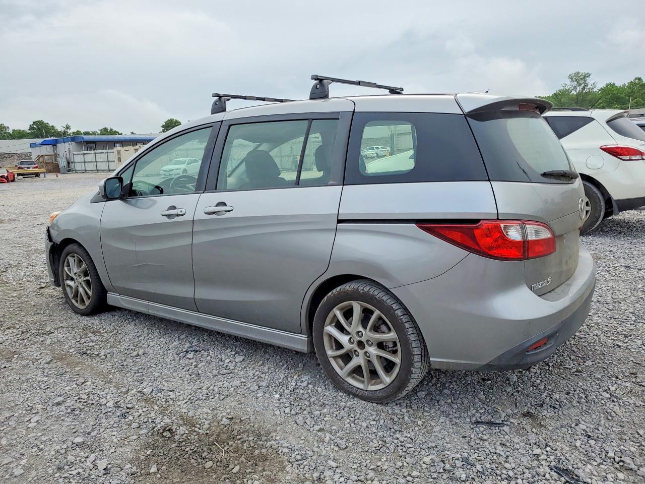 2012 Mazda 5 Silver vin: JM1CW2DL5C0140187