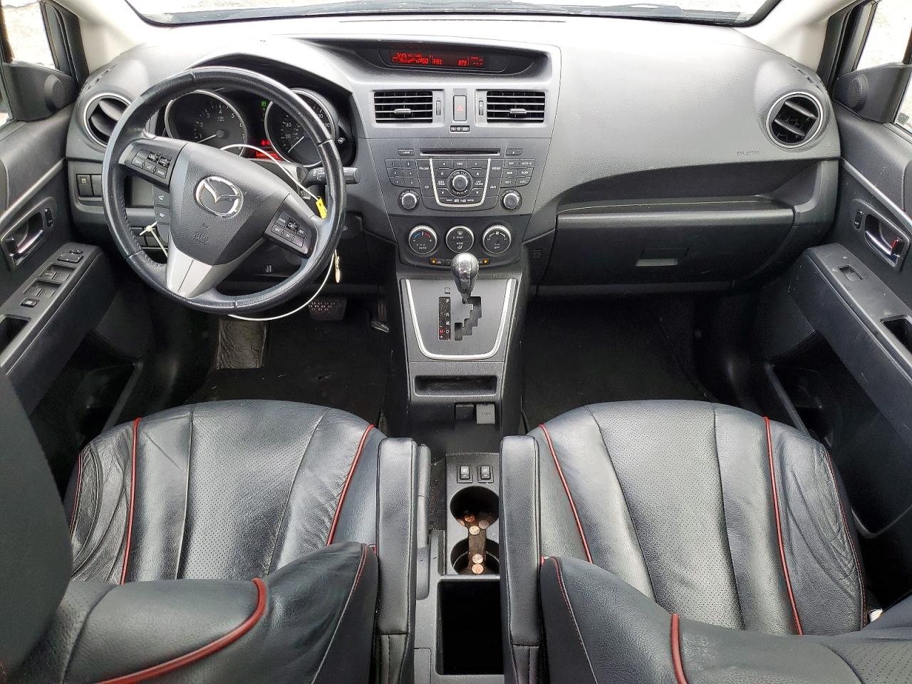 2012 Mazda 5 Silver vin: JM1CW2DL5C0140187