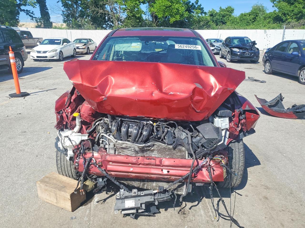 2014 Mazda 5 Grand Touring Red vin: JM1CW2DL5E0173208