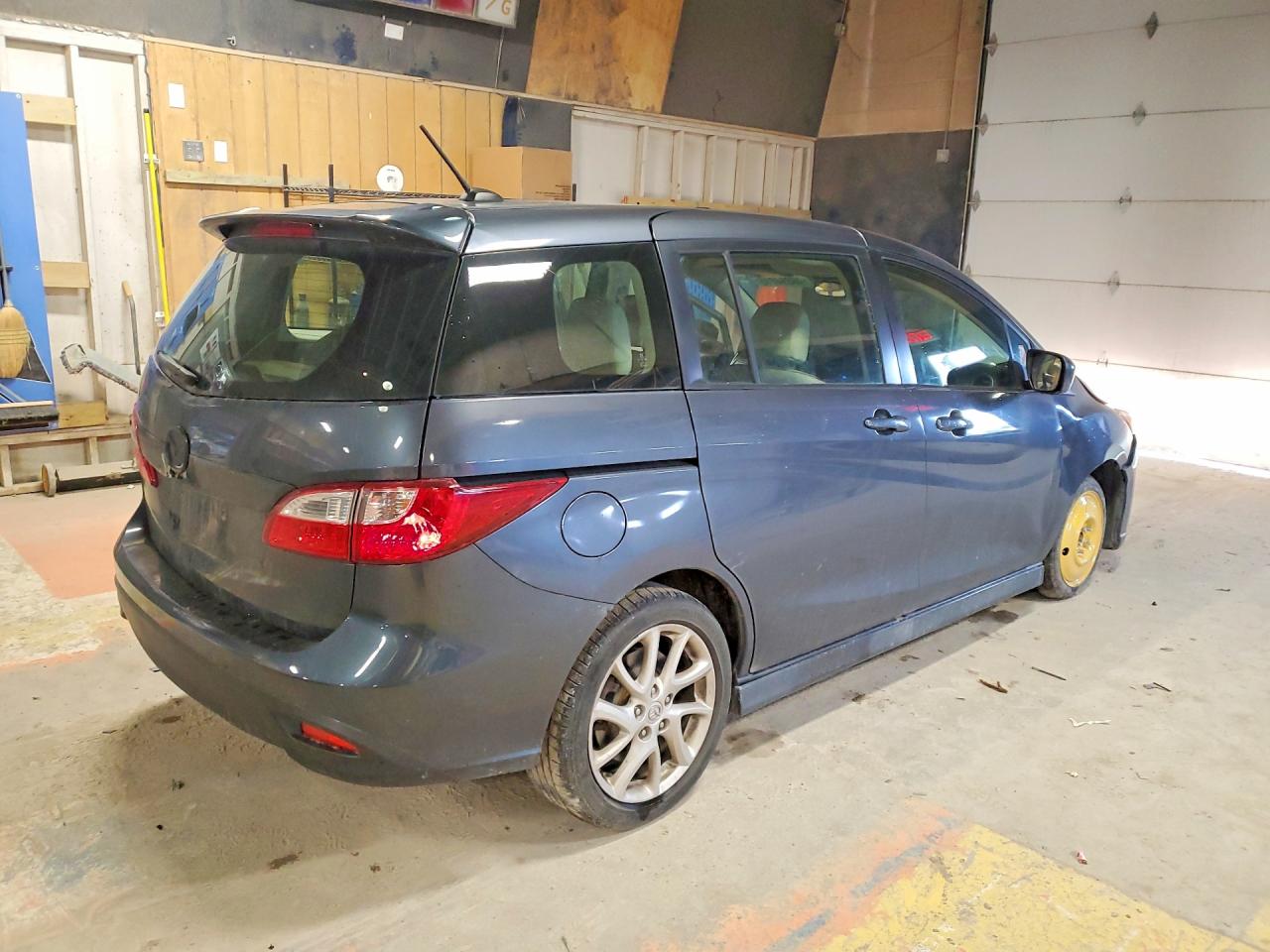 2012 Mazda 5 Gray vin: JM1CW2DL6C0136701