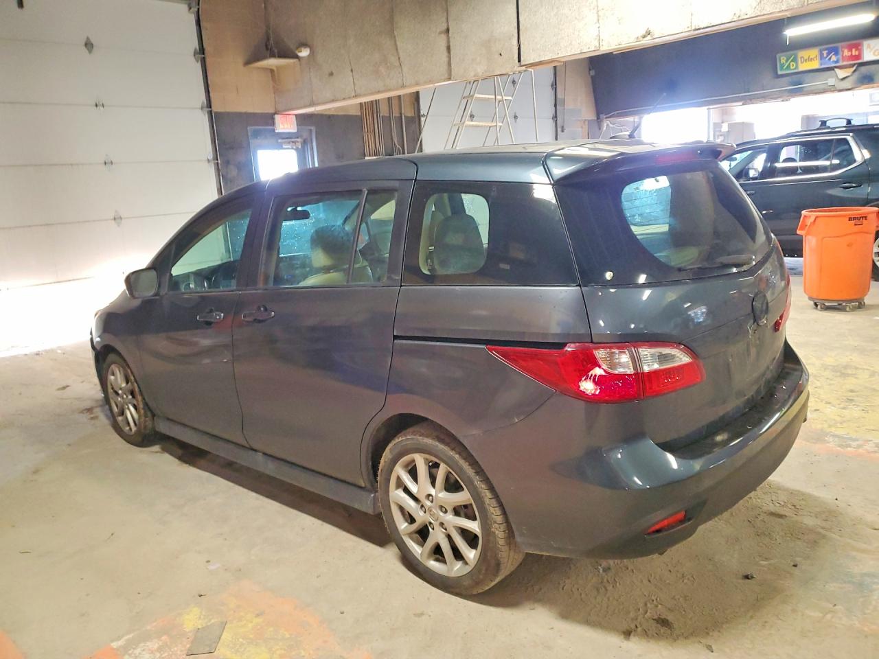 2012 Mazda 5 Gray vin: JM1CW2DL6C0136701