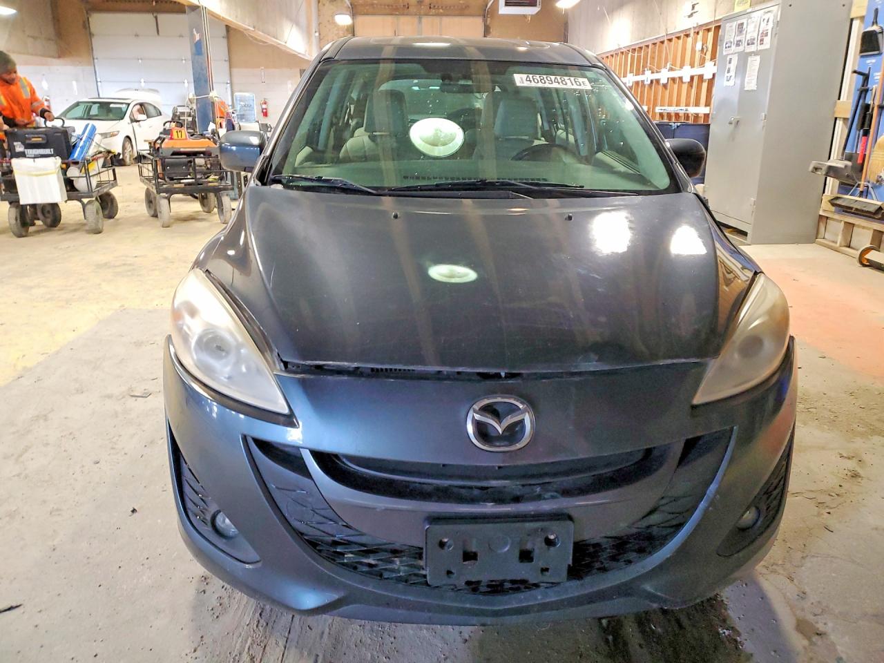 2012 Mazda 5 Gray vin: JM1CW2DL6C0136701