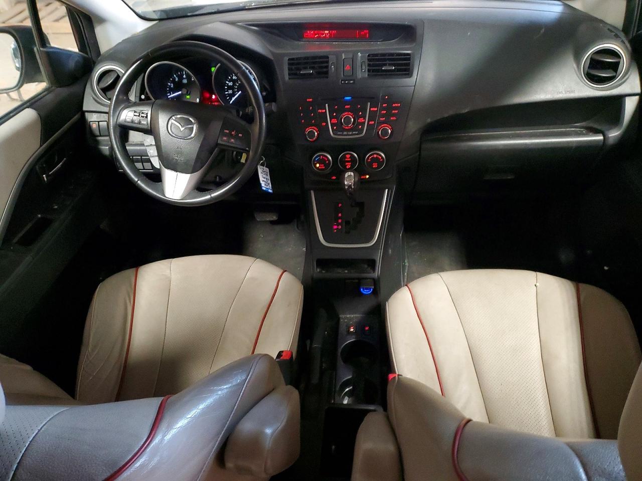 2012 Mazda 5 Gray vin: JM1CW2DL6C0136701