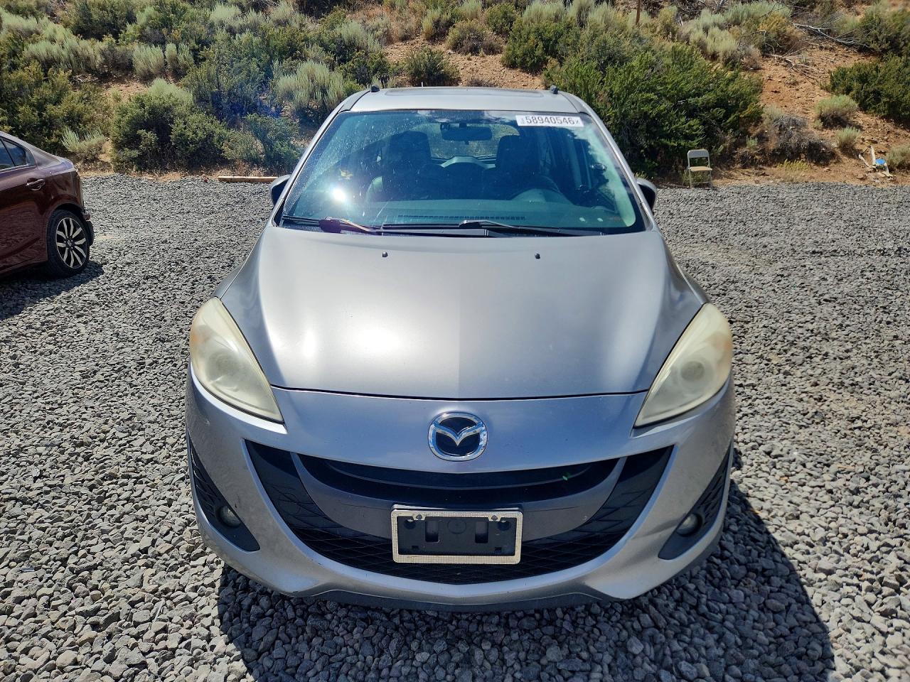 2013 Mazda 5 Silver vin: JM1CW2DL6D0158411