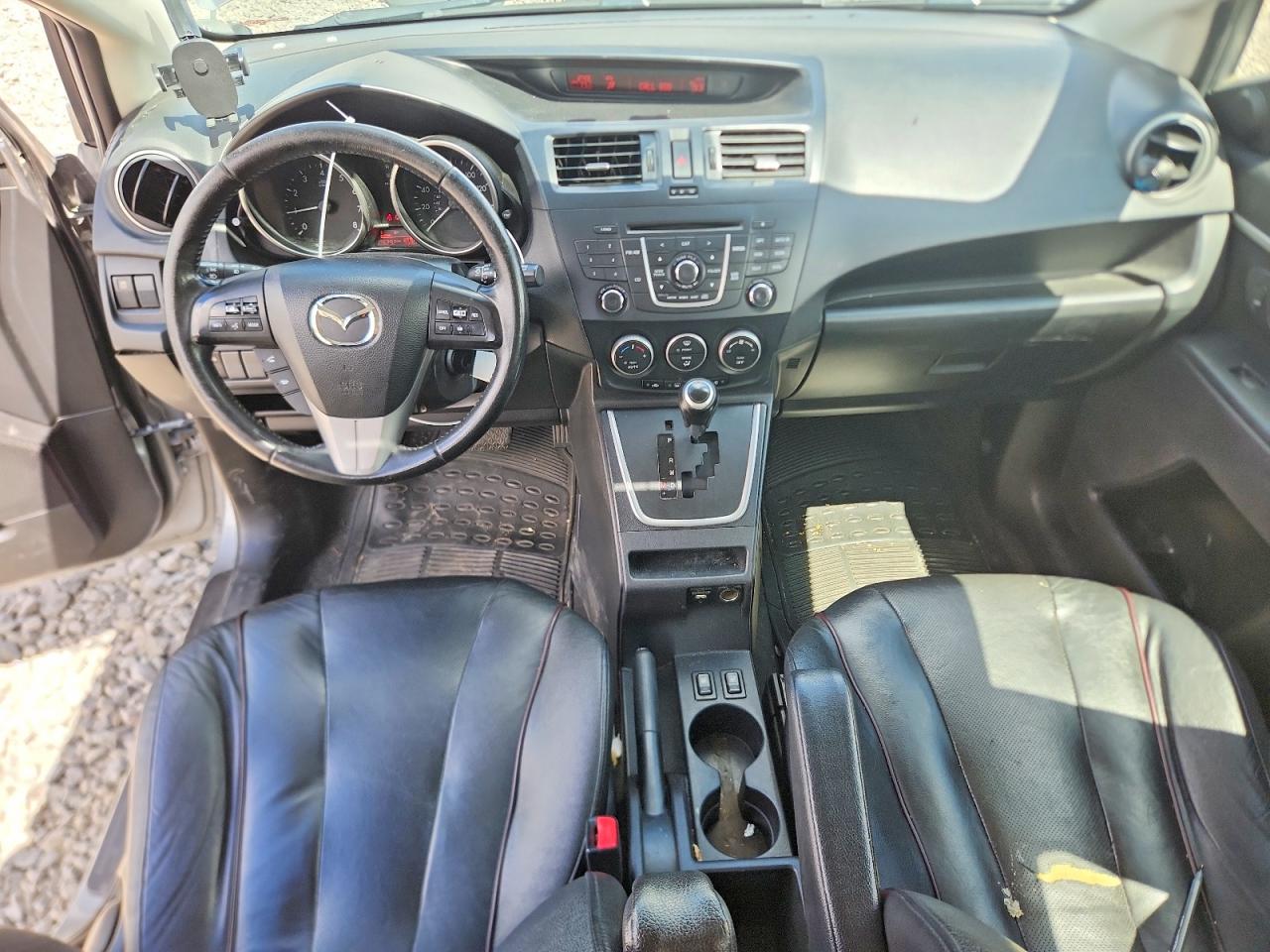 2013 Mazda 5 Silver vin: JM1CW2DL6D0158411