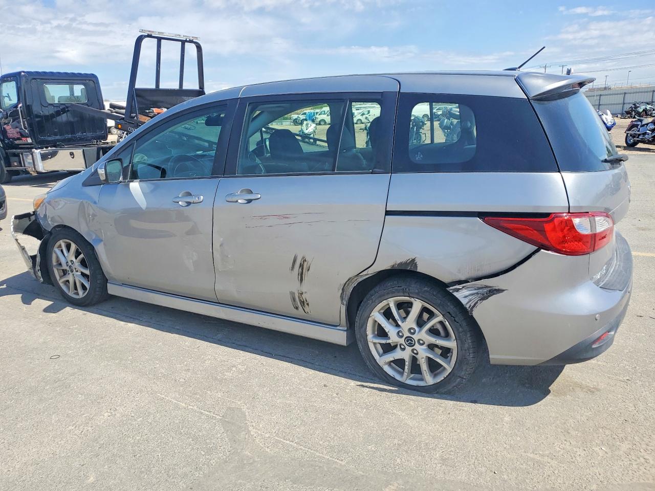 2015 Mazda 5 Silver vin: JM1CW2DL6F0189676