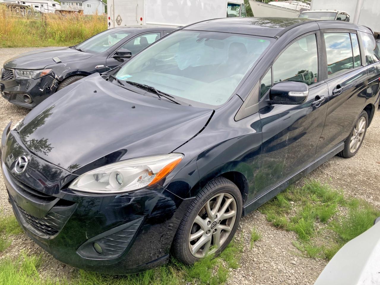 2017 Mazda 5 Grand Touring Black vin: JM1CW2DL6H0193374