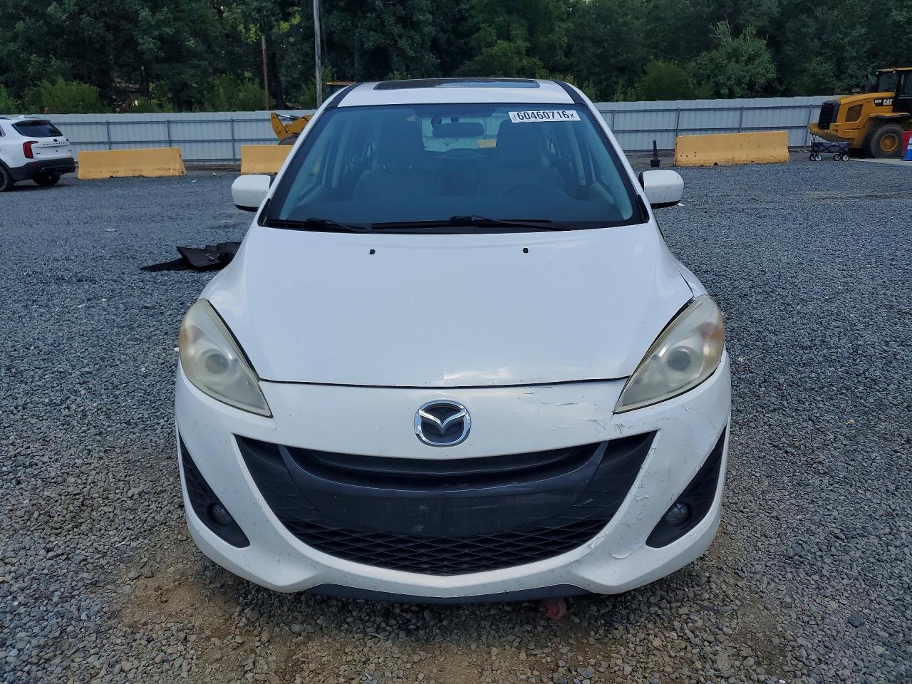 2012 Mazda 5 White vin: JM1CW2DL7C0105540