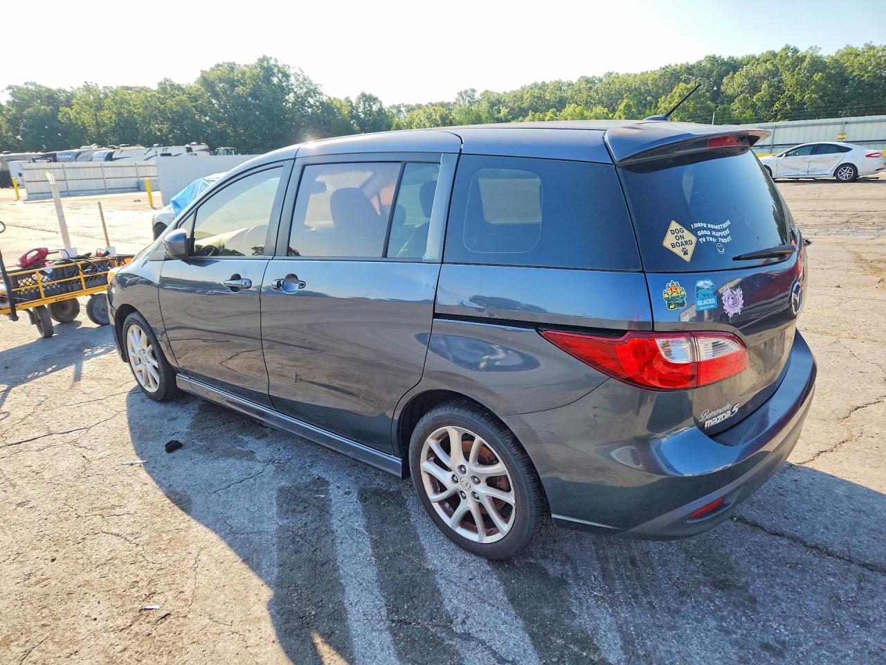 2012 Mazda 5 Blue vin: JM1CW2DL7C0125920