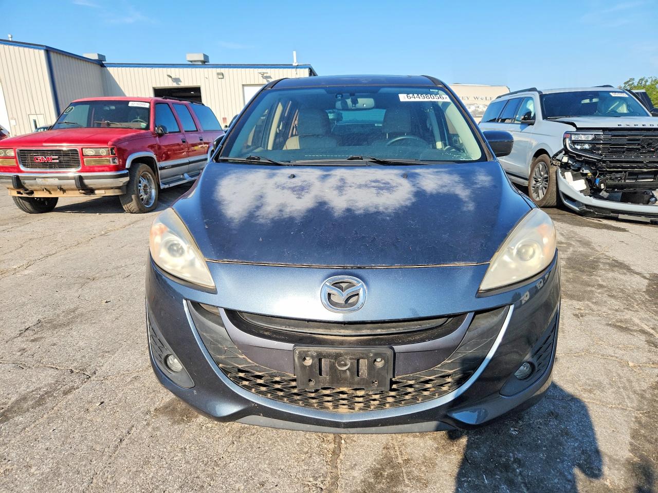 2012 Mazda 5 Blue vin: JM1CW2DL7C0125920