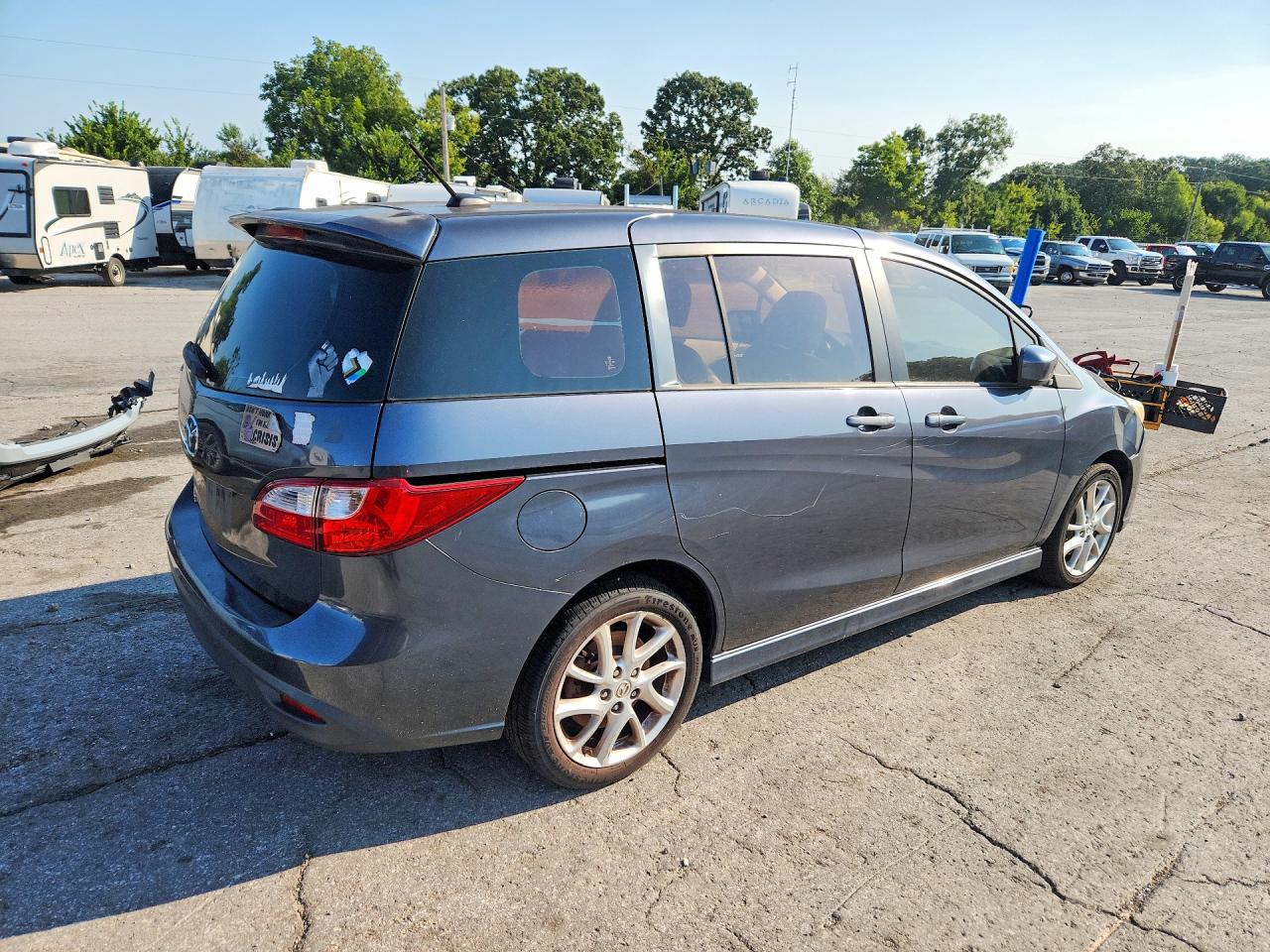 2012 Mazda 5 Blue vin: JM1CW2DL7C0125920