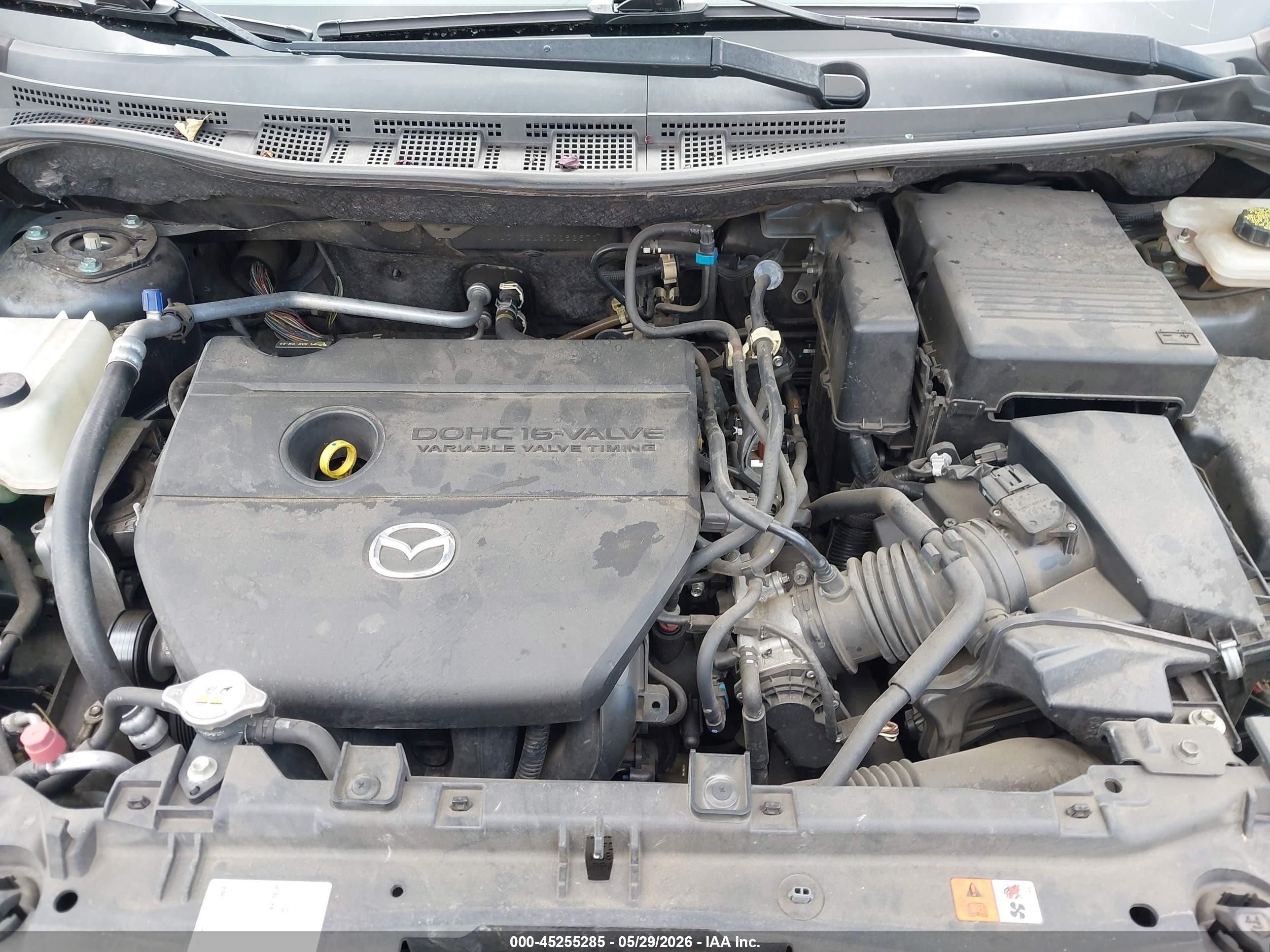 2012 Mazda Mazda5 Grand Touring Серый vin: JM1CW2DL8C0132570