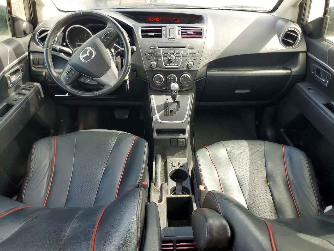 2012 Mazda 5 Silver vin: JM1CW2DL8C0140510