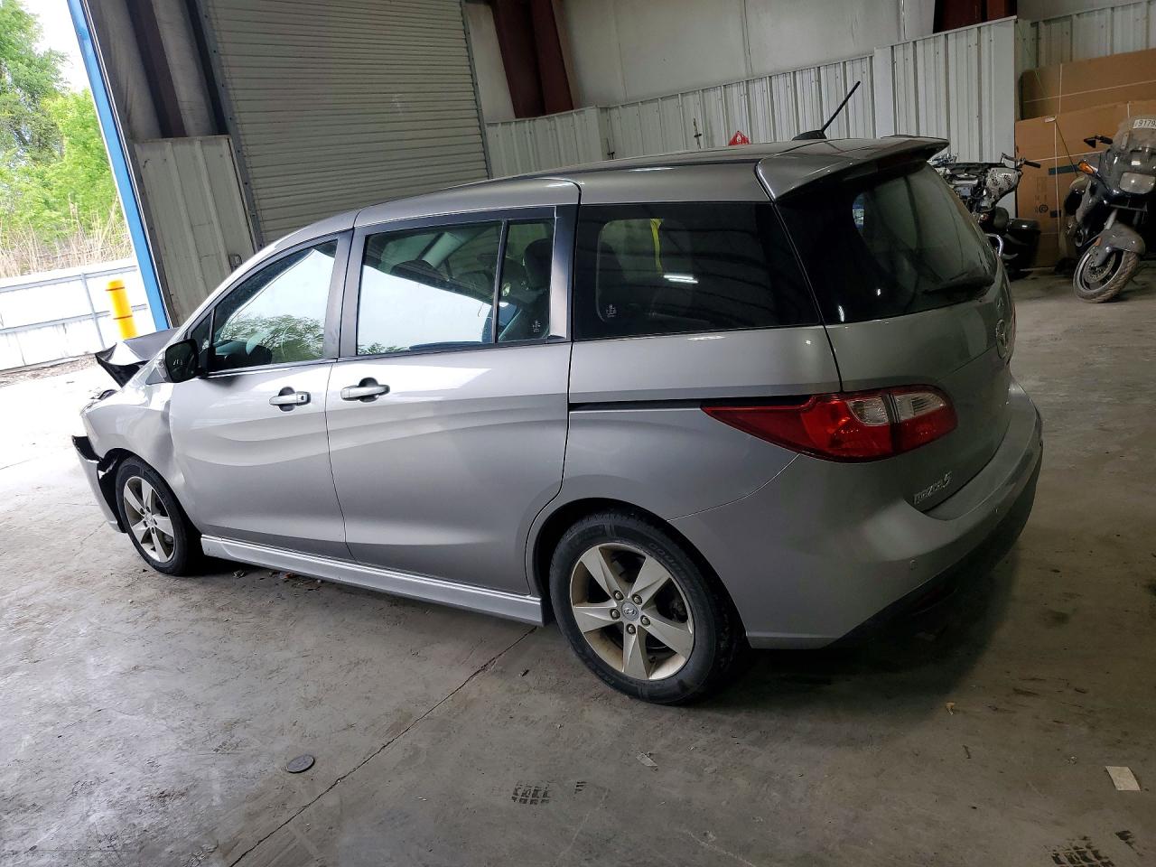 2013 Mazda 5 Gray vin: JM1CW2DL8D0150214