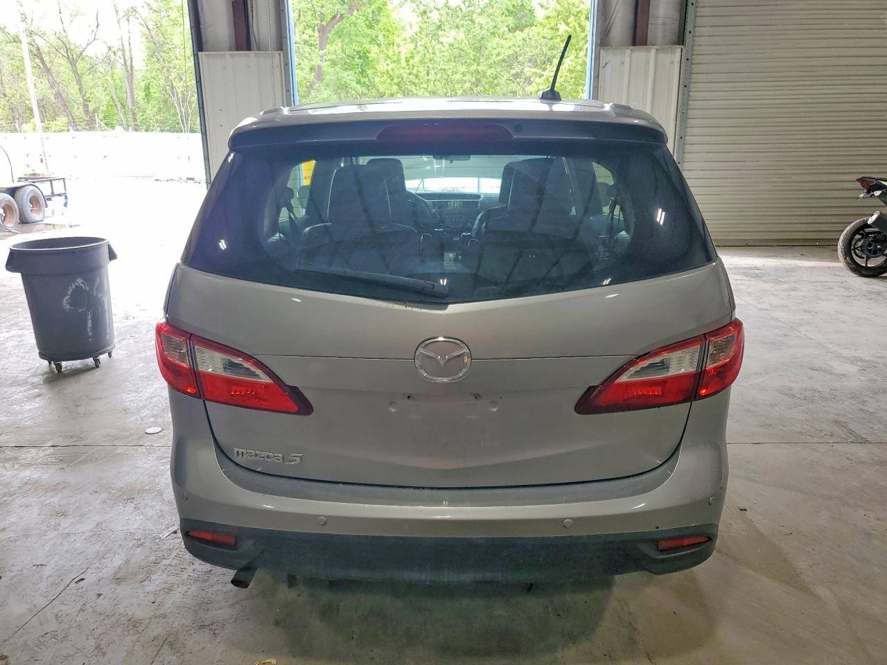 2013 Mazda 5 Gray vin: JM1CW2DL8D0150214
