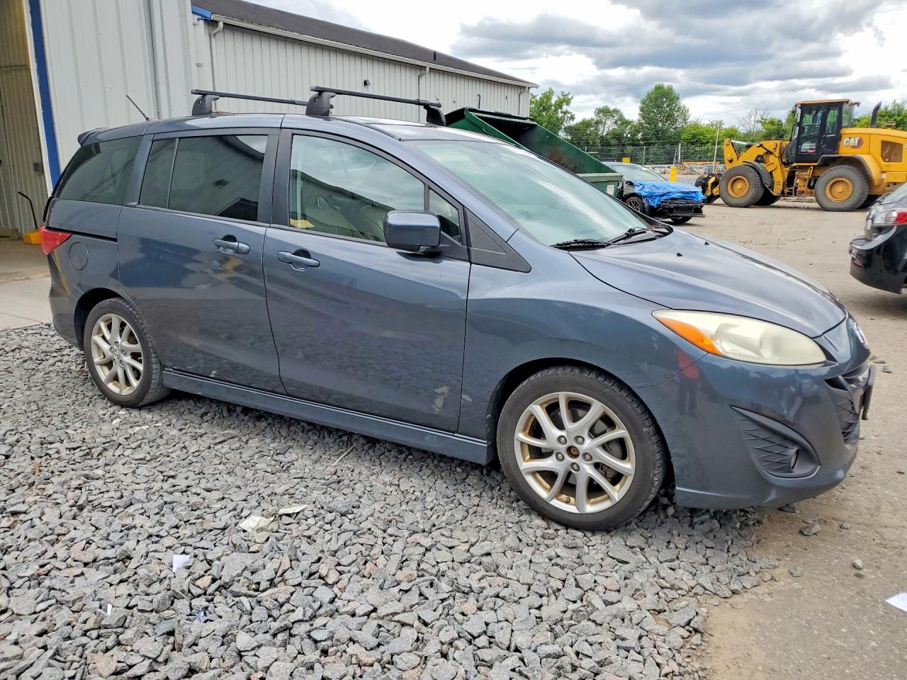 2012 Mazda 5 Gray vin: JM1CW2DL9C0124557