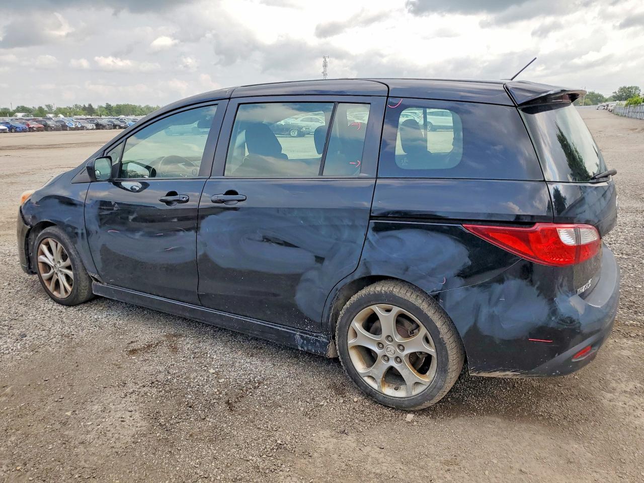 2012 Mazda 5 Black vin: JM1CW2DL9C0137230