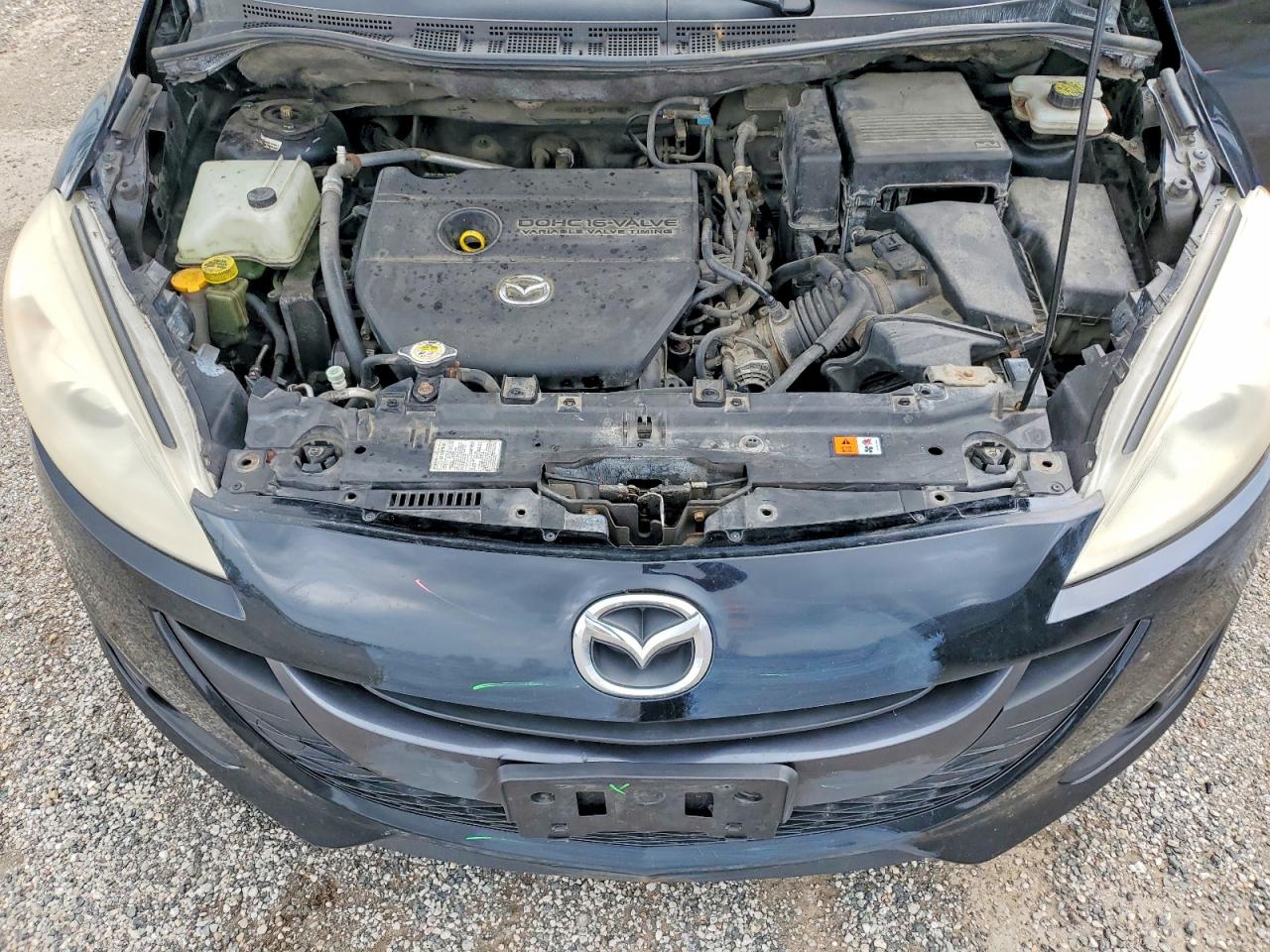 2012 Mazda 5 Black vin: JM1CW2DL9C0137230