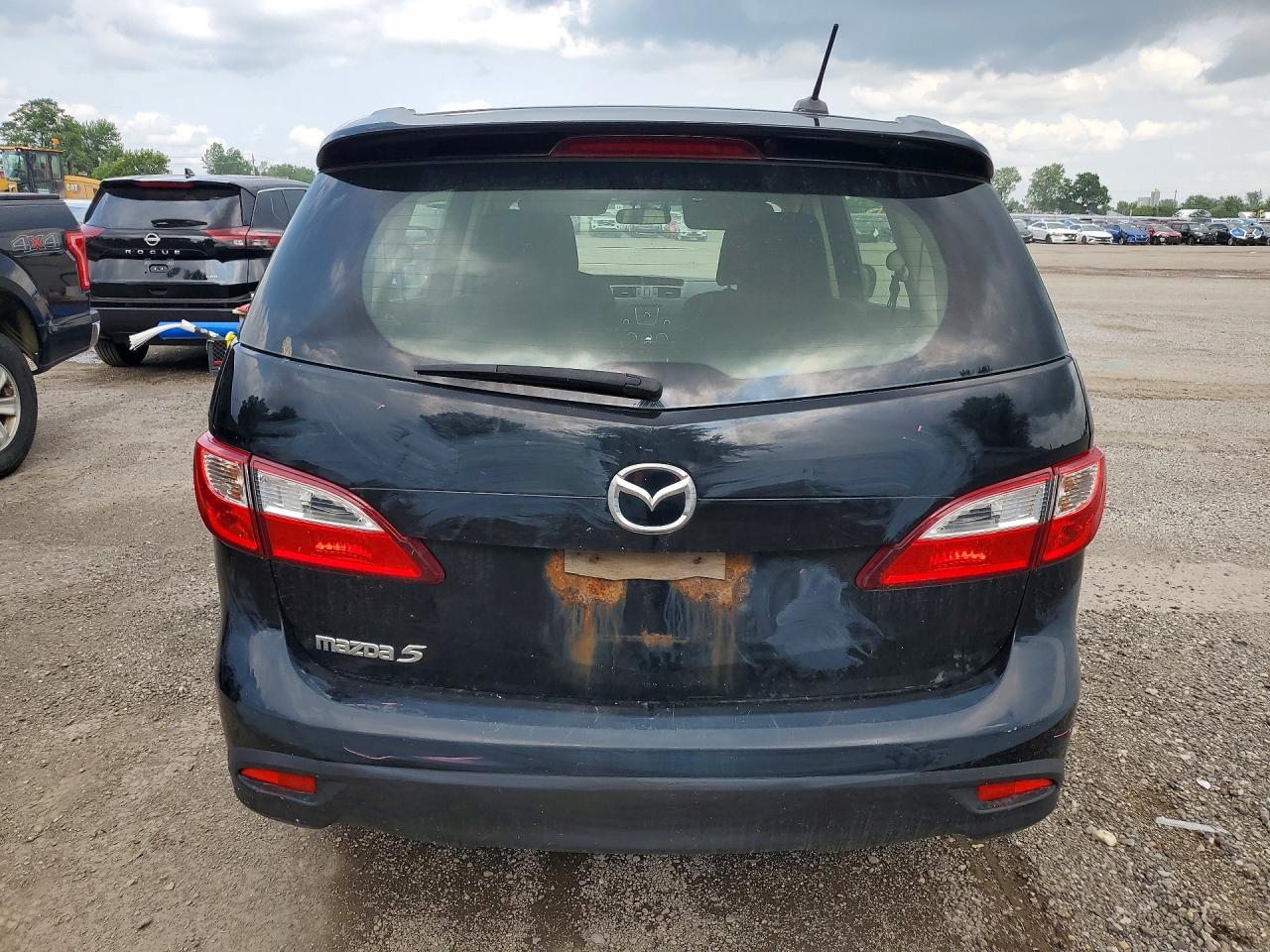 2012 Mazda 5 Black vin: JM1CW2DL9C0137230