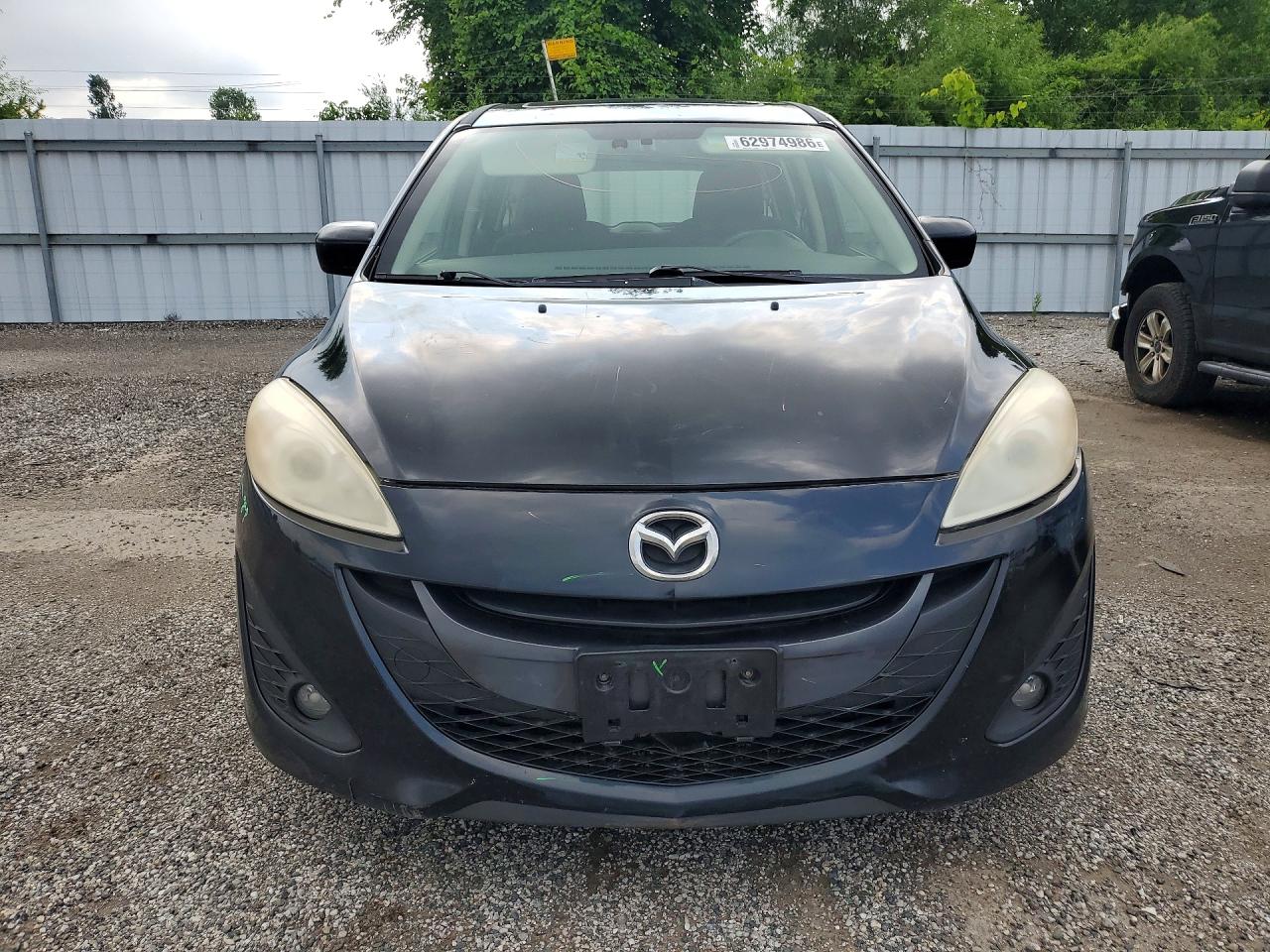 2012 Mazda 5 Black vin: JM1CW2DL9C0137230