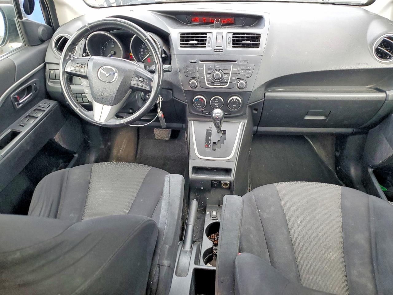 2012 Mazda 5 Black vin: JM1CW2DL9C0137230