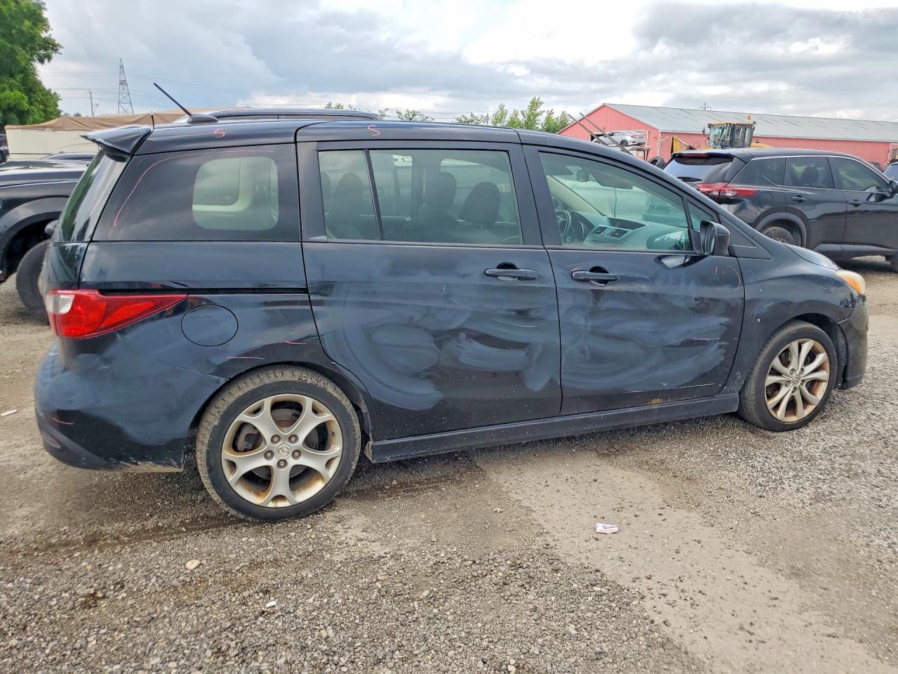 2012 Mazda 5 Black vin: JM1CW2DL9C0137230