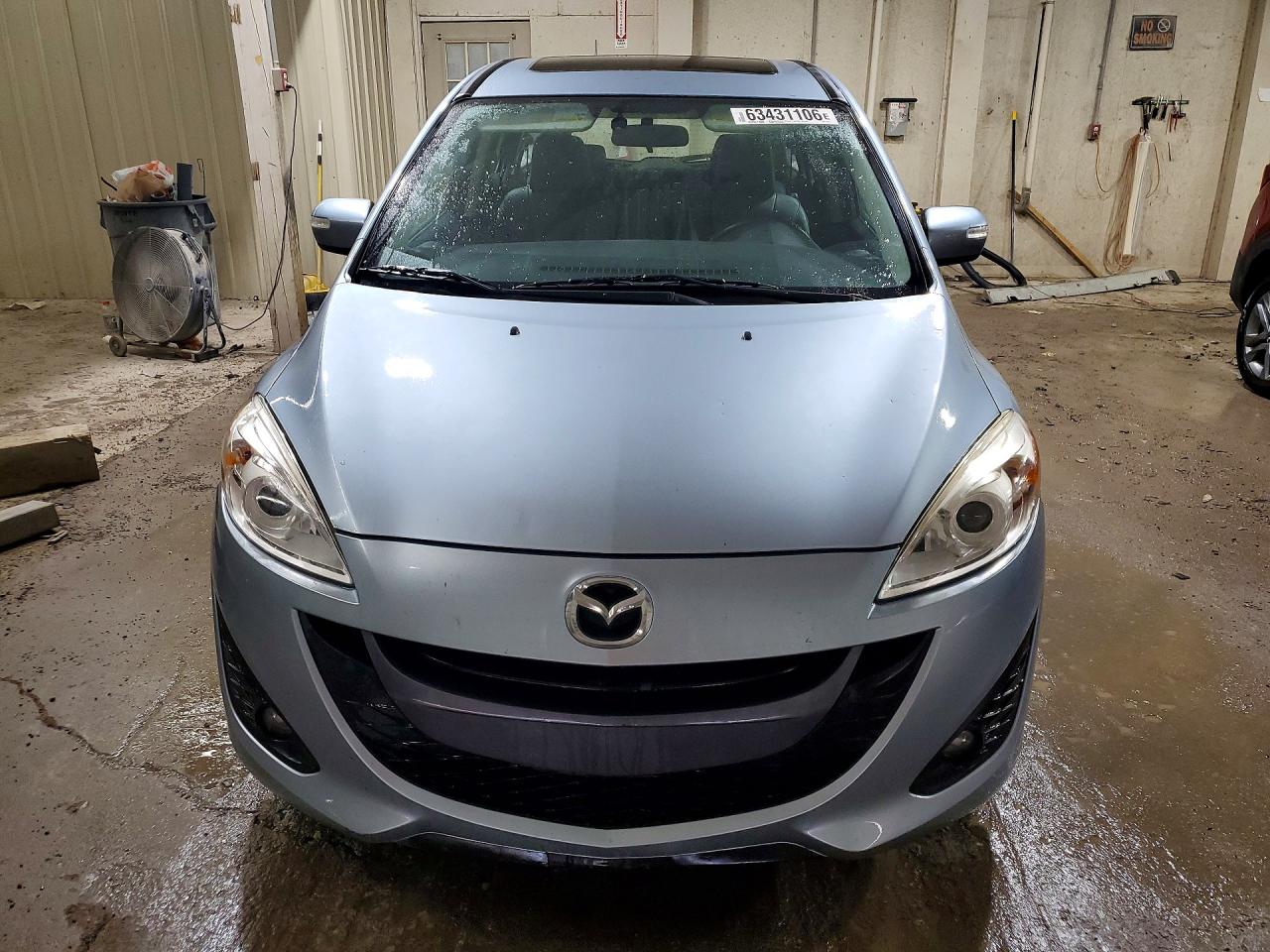 2013 Mazda 5 Blue vin: JM1CW2DL9D0146611