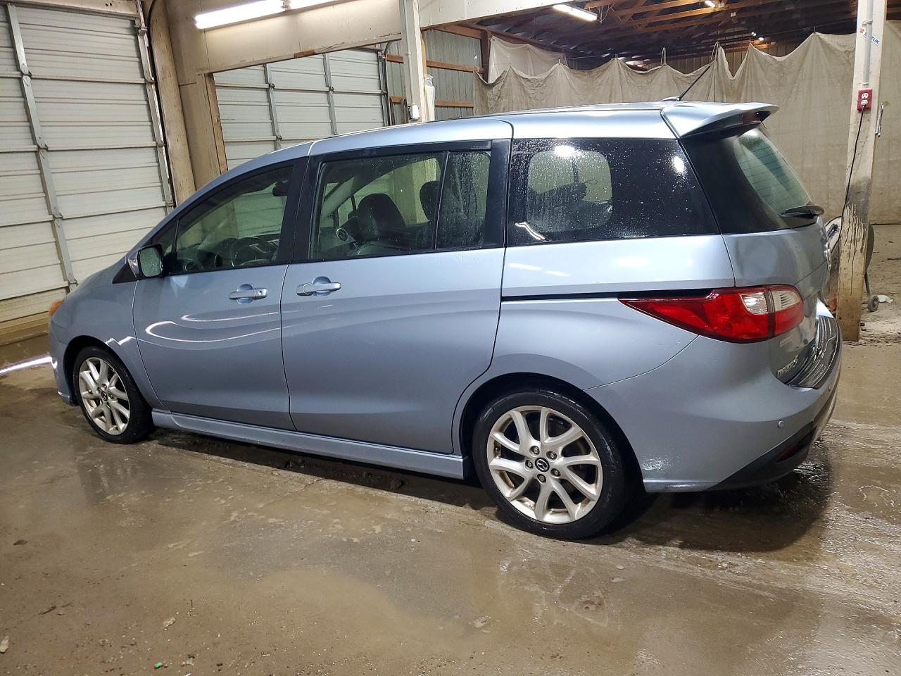 2013 Mazda 5 Blue vin: JM1CW2DL9D0146611