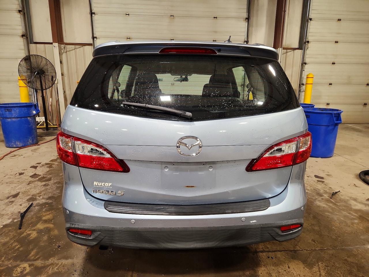 2013 Mazda 5 Blue vin: JM1CW2DL9D0154420