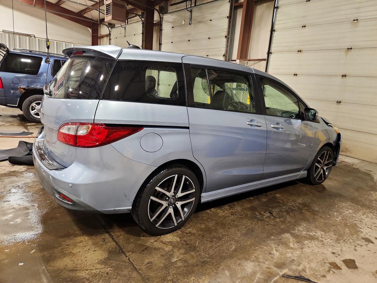 2013 Mazda 5 Blue vin: JM1CW2DL9D0154420