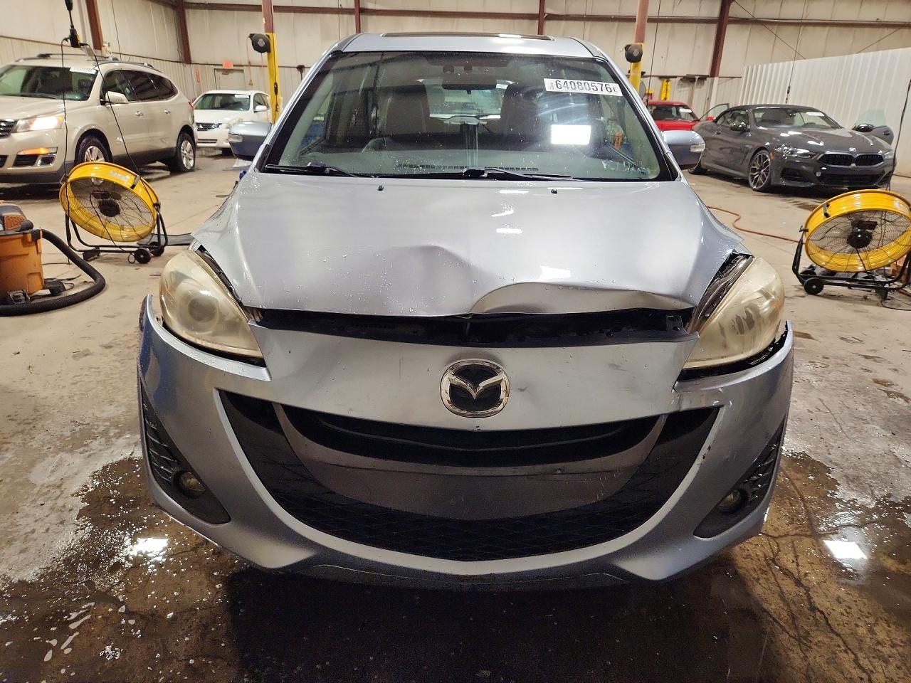 2013 Mazda 5 Blue vin: JM1CW2DL9D0154420