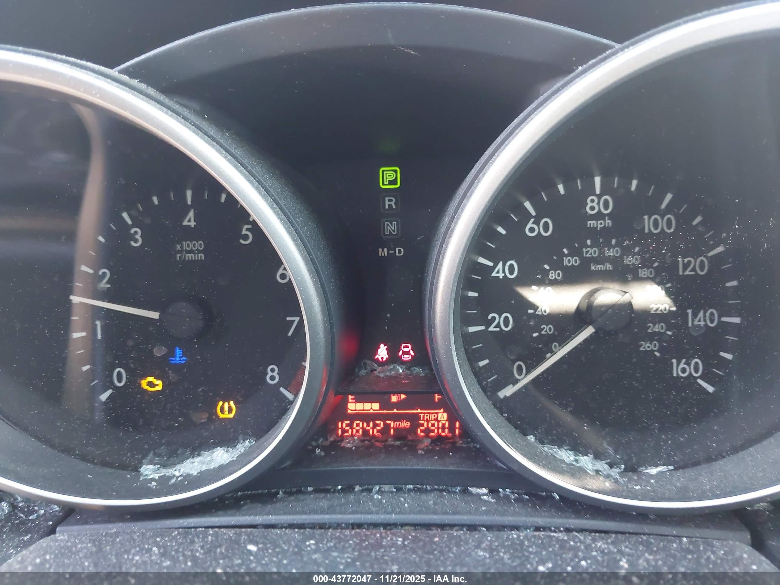 2012 Mazda Mazda5 Grand Touring Серебряный vin: JM1CW2DLXC0111865
