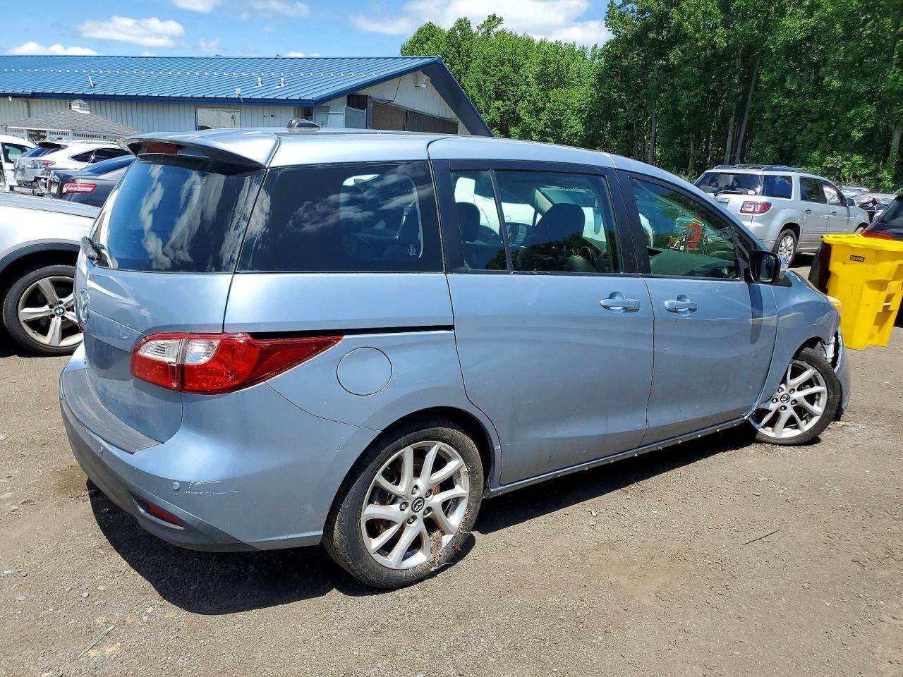 2013 Mazda 5 Blue vin: JM1CW2DLXD0148173