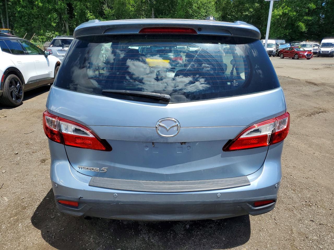 2013 Mazda 5 Blue vin: JM1CW2DLXD0148173