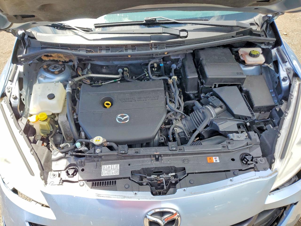 2013 Mazda 5 Blue vin: JM1CW2DLXD0148173