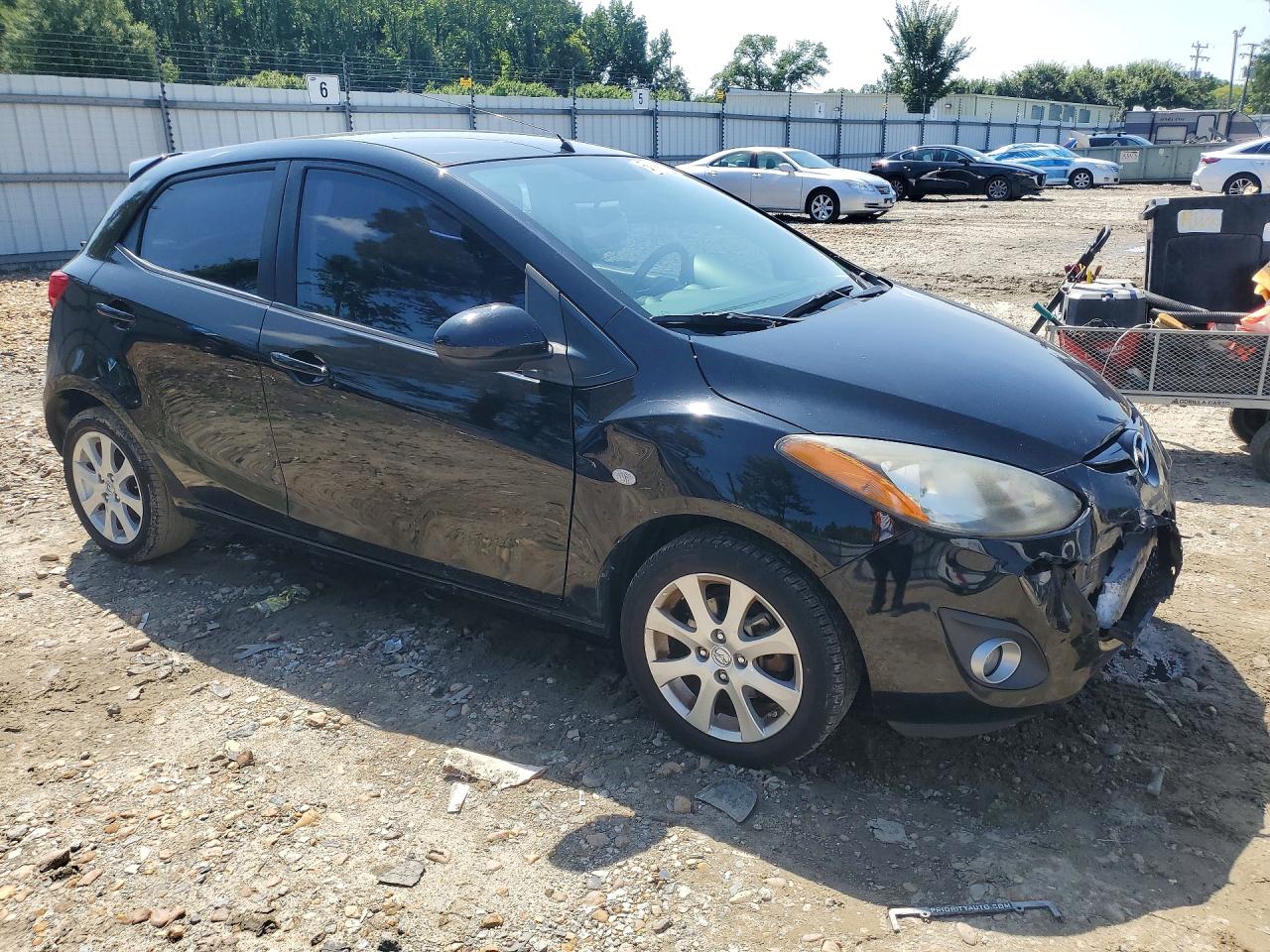 2011 Mazda Mazda2 Black vin: JM1DE1HY1B0126972