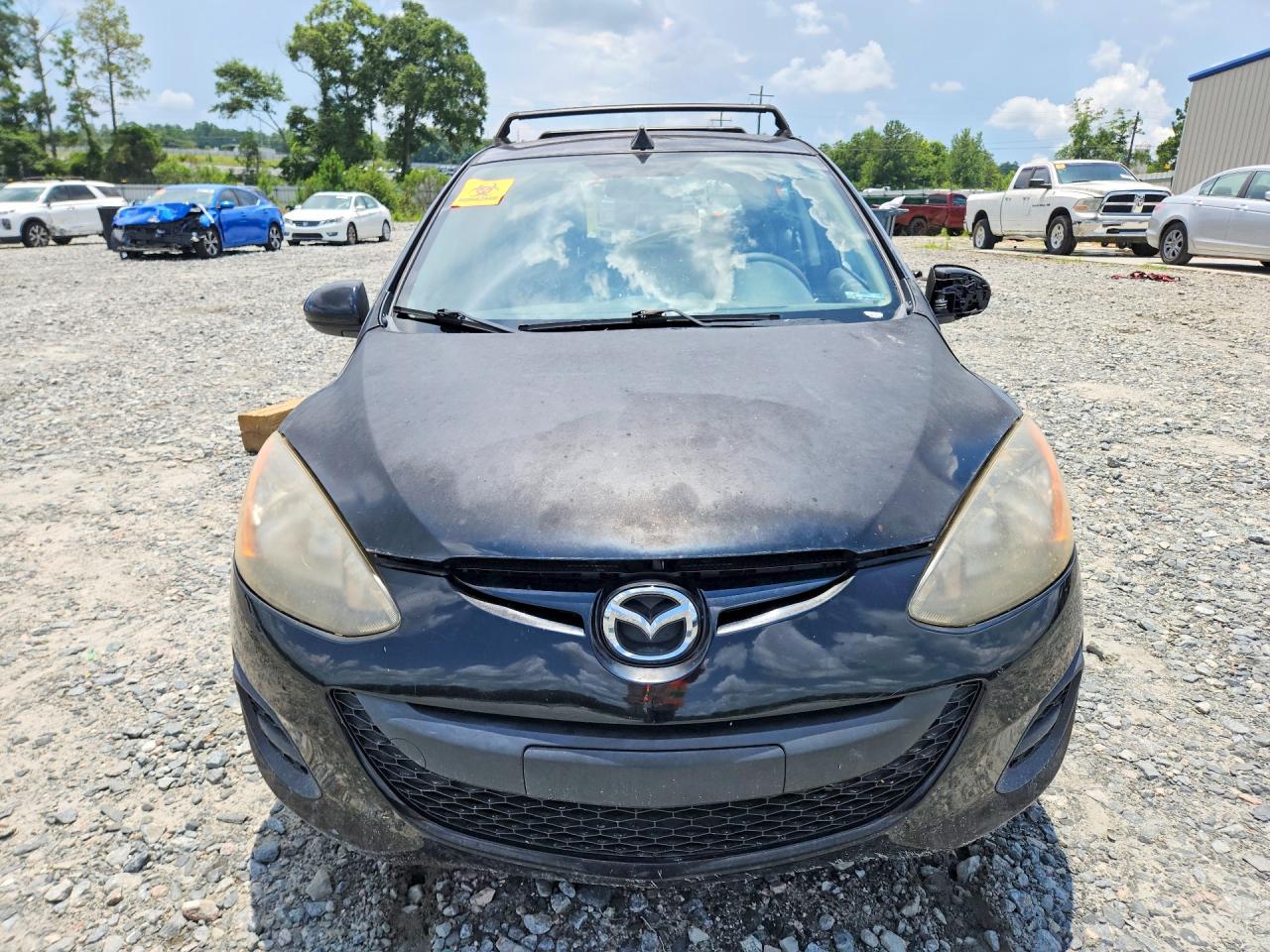 2011 Mazda Mazda2 Black vin: JM1DE1HY2B0110232