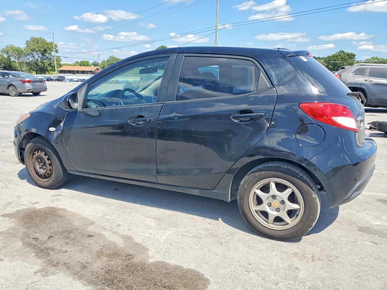 2011 Mazda Mazda2 Black vin: JM1DE1HY2B0123451