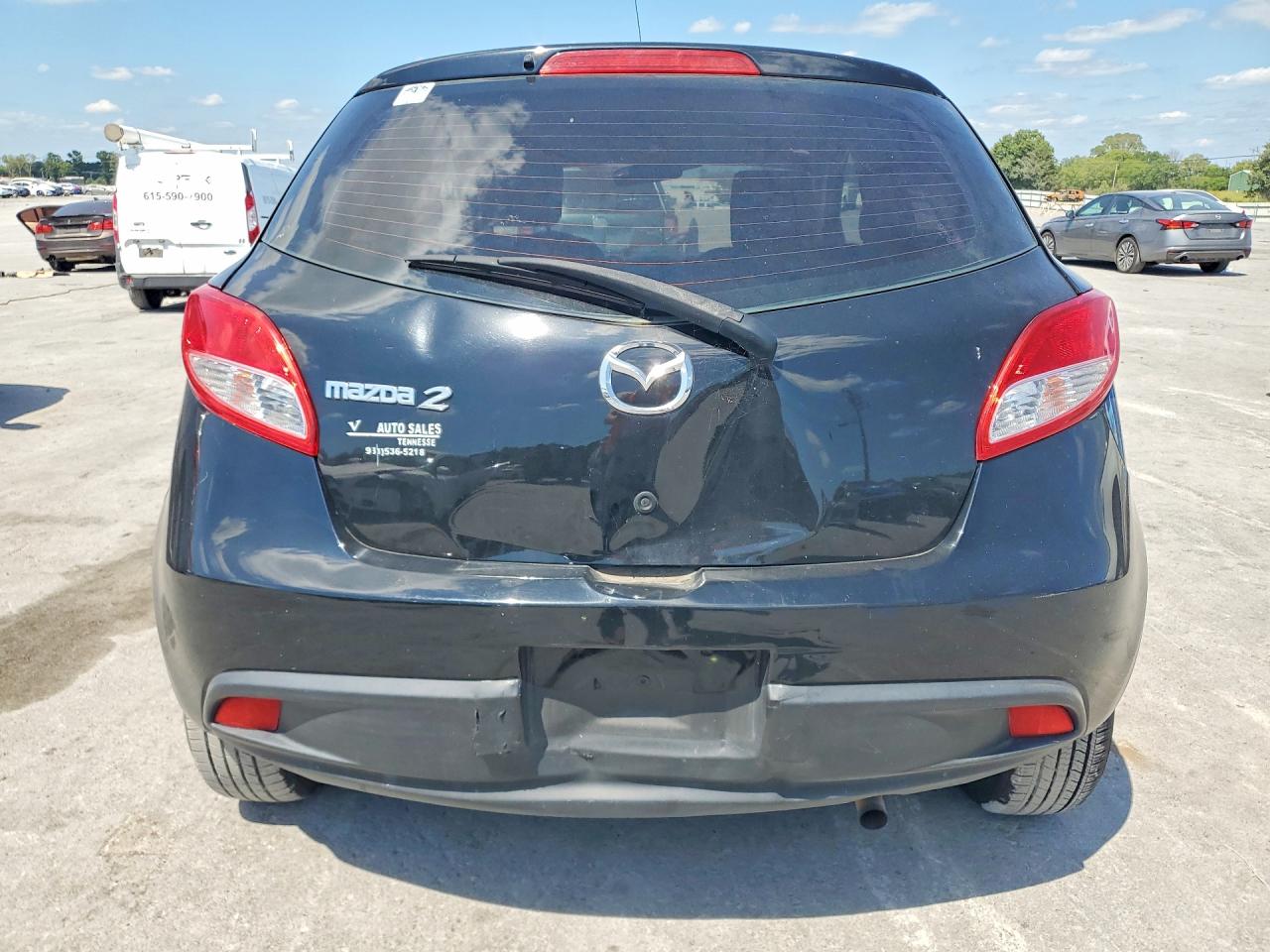2011 Mazda Mazda2 Black vin: JM1DE1HY2B0123451